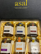 Coffret Cosy – 6 Miels d'Exception ( Pots de 250 G)