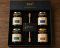 Coffret gourmand – 4 pots de 500 g