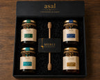 Coffret gourmand – 4 pots de 500 g